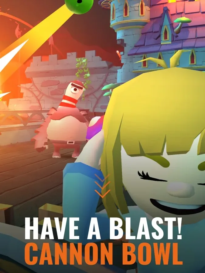 Cannon Bowl Blast game artwork